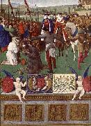 Jean Fouquet The Martyrdom of St James the Great France oil painting artist